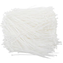 1000 x Self Locking Cable Nylon Zip Ties Fastener Off White 3mm x 150mm