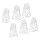 Pack of 6 Pool Table Net Bag Pockets Snooker Billiard Thread Bags Accessory