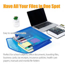 [6 Pack] Pp Folders with Closure and Pockets, Expandable Envelope Wallet, 1 Y4O7