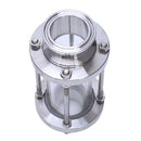 In-Line Sight Glass with Clamp End,Flow Sanitary Straight Sight Glass SUS31