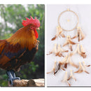 Coffee Dream Catcher Handmade Feathers Wall Car Hanging Decor Ornament