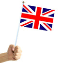 1pc Union Jack Hand Waving Flag Royal Jubilee UK GB Great Britain NFJ Nw