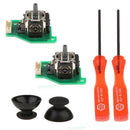 For Nintendo Wii U Left Right Set Analog Stick+Screwdrivers Tool+Thumb sticks