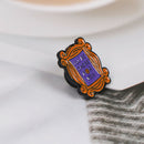 Friends Enamel Pin Monica's Apartament Door TV Show Jewelry Clothes Bag Badg Hn