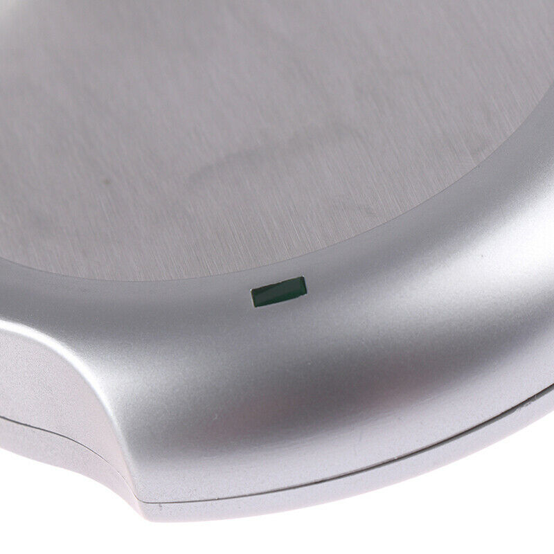 USB Insulation Coaster Heater Heat Electric Coffee Cup Mug Mat Pad Home Offic-