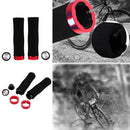 1 Pair Comfortable Anti-Skid Sponge Handlebar for MTB Road Bicycle(Red)