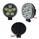 3inch 18W LED Work Light Fog Lamp Truck Offroad Tractor Spot Beam 12V 24V 60003C