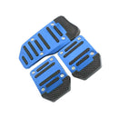 2pcs Manual Nonslip Car Auto Accelerator Brake Clutch Foot Pedal Mat Pad Cover