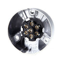 7 Pin Trailer Socket Aluminum Trailer Connector Adapter Towbar Towing Plug -OZ
