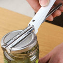 Stainless Steel Adjustable Hand Manual Non-slip Can Easy Bottle Opener Kits C3J5