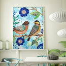 5D DIY Special Shaped Diamond Painting Lovebirds Cross Stitch Mosaic Kits