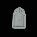 House Silicone mold fondant mold cake decorating tool chocolate gumpaste mould F