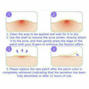 Pack of 36Pcs Invisible Acne Patch Anti Pimple Stickers Spot Scar Care Treatment