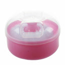 Mini Portable Baby Soft Face Body Cosmetic Powder Puff Sponge Box Case Cont