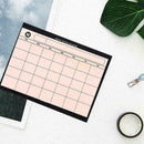 Monthly Paper Pad 30 Sheets 15.3*11.1cm DIY Monthly Planner Notebook Craft S6A4