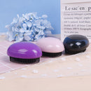 Egg Design Magic Hair Brush Round Portable Plastic Comb Scalp Massage CombSEAU
