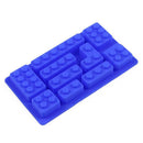 Silicone Rectangular Ice Lattice Mold Chocolate Cake Mold Baking Tools Tray