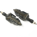 2Pcs Motorcycle Turn Signal Light 13Led Mobile Flash Motorcycle Light