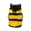 Pet Hoodie Cloth Dog Cat Puppy Apparel Fancy Bee Costume Outfit Coat XXXS