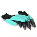 Garden Gloves With 4 Abs Plastic Claws For Garden Digging Planting Wonderful OZ
