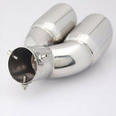 Stainless Steel Cover Decor for Mitsubishi Outlander 3 Exhaust Muffler Tips