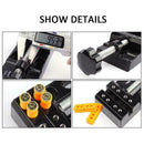 Mini Drill Press Small Vise Clamp Table Bench For Crafts Jewerly Carving DI I6C3