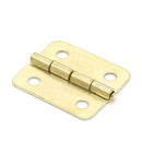 10Pcs Kitchen Cabinet Door 4 Holes Drawer Hinges Jewelry Box Furniture 18x16mm