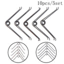 10Pcs/5set  V Shape Steel Compression Spring Gardening Scissors Accessories ToTE