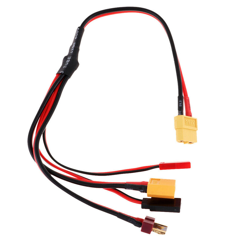 Balance Lipo Charge Cable/Lead 2s - Deans Female To 4mm Banana Connectors