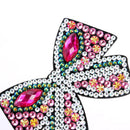 3pcs Bowknot Full Drill Diamond Painting Hair Clip DIY Rhinestone Bobby Pin