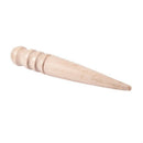 Wide slot narrow head polished cut round stick