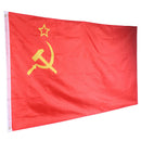 3*5 ft Red CCCP Union of Soviet Socialist Republics USSR Flag Banner Home De BX