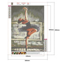 5D DIY Full Round Drill Diamond Painting Ballet Girl Cross Stitch (LG311)