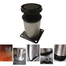 4Pcs Furniture Legs Stainless Steel Adjustable Cabinet Table Feet Function yjg