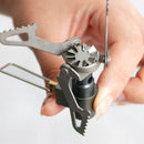 Ultra-light 25g Titanium Alloy Camping Stove Gas Burner Picnic Cookout
