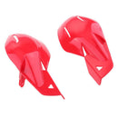 Motorcycle ATV 22mm Handlebar Hand Guard Protector Wind Shield Red