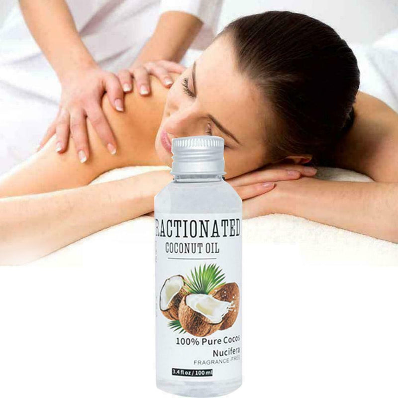 100 ML Tropicana Pure Cold Pressed Coconut Oil For Healthy care Skin Hair T5S2