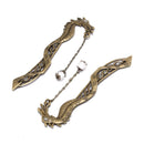 2X retro glow in the dark leaf feaher book mark with dragon luminous bookmar ^