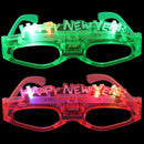 Happy New Year Flashing Led Glasses Luminous Light Up Gift Glowing HeadbandA_3C