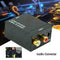 3.5mm Digital to Analog Audio Converter Adapter W/ Fiber Cable RCA Out optical.