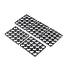 5Pcs 4X5 Black Cell 18650 Plastic Spacer Frame Radiating Holder Bracket Shel Hn