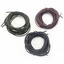 3Pcs/Set Silicone Carp Fishing Soft Rigs Tube Sleeve Pretend Fishing Lines 1M