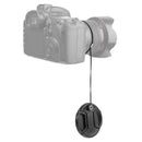 3 Pack Lens Cap Leash Lens Cap Keeper Holder Prevent Lens Cap Lost Compatib D5V7