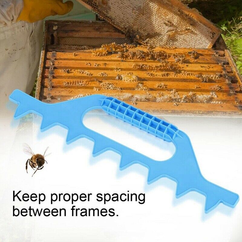 7 Frame Hive Spacer Bee Hive Frame Spacing Tool Beekeeping Equipment Plasti