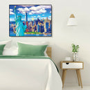 5D Diamond Painting DIY Full Drill Landscape Picture Cross Stitch (K901) A