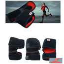 Black Sport Protective Gear Adjustable Knee Pads High Permeable Knee Support