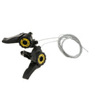 1 Pair Aluminium Alloy 3x 5/6/7 Speed Bike Shifter with Cables Bicycle Parts