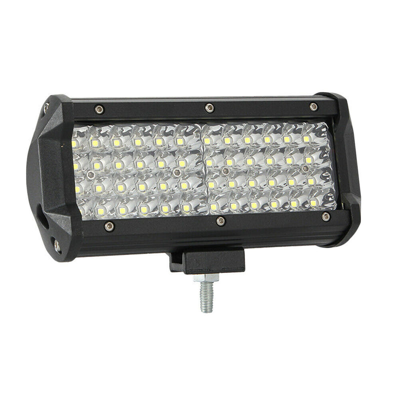 7 inch 144W Offroad LED Light Bar Work Spot Driving Fog Lamp for Truck SUV ATV