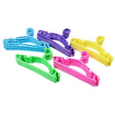 Set of 50 Pieces Hangers for baby and child in plastic Durable Plastic Hang