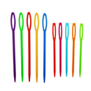 200 Pieces Plastic Hand Sewing Needle Big Eye Sewing Needle Threading Needle